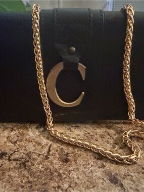 Chloe Wallet with Gold-Tone Strap Price Firm